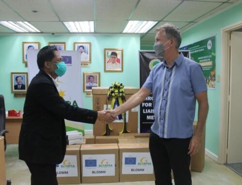 BARMM Manila Liaison Office receives equipment support from the European Union through the SUBATRA Programme